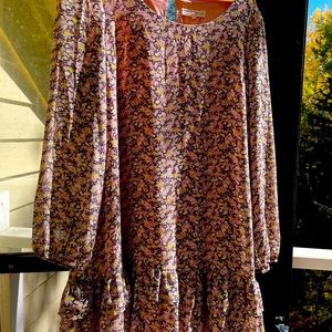 Large cute fall dress